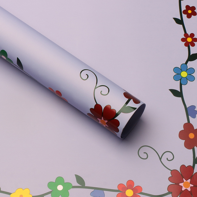 Huasei colorida flor pequeña flor flor de papel de embalaje de flores hecha a mano diy regalo ramo de flores materiales de florista