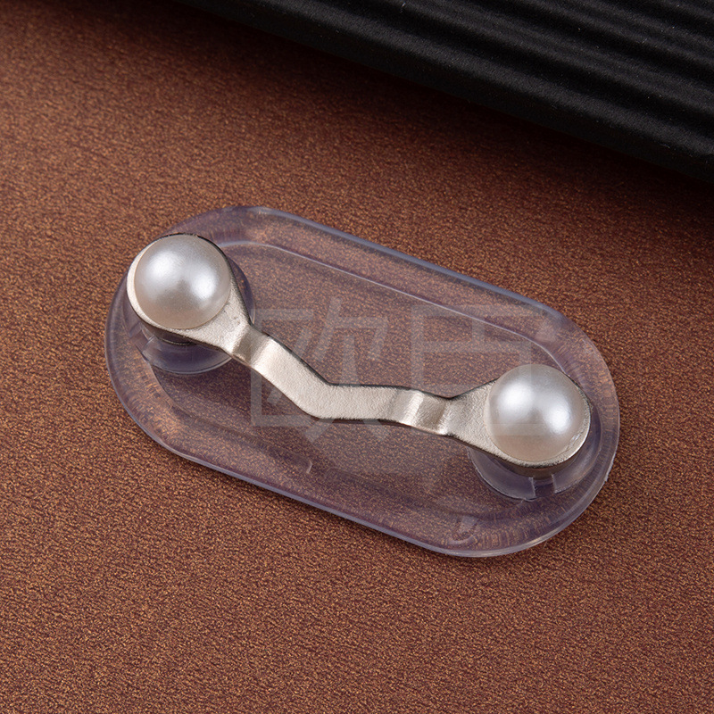 クロスボーダー爆型磁気眼鏡スタンド磁気吸引v型ブローチ工番札棚クリエイティブ磁気服イヤホンクリップ