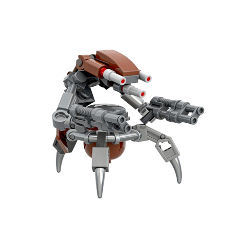 Moc Small Particle Diy Robot Educational Building Block Toy Set_voghion.com