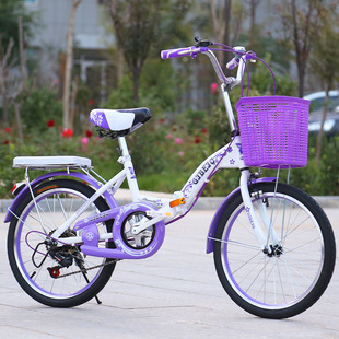Primary school boys and girls 20 inch 22 inch bicycle foldable adult ladies boys and girls children 24 inch
