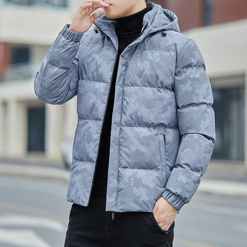 다운 코튼 자켓 남성 겨울 2023 새로운 코튼 자켓 남성 트렌디 브랜드 커플 두꺼운 소년 빵 자켓