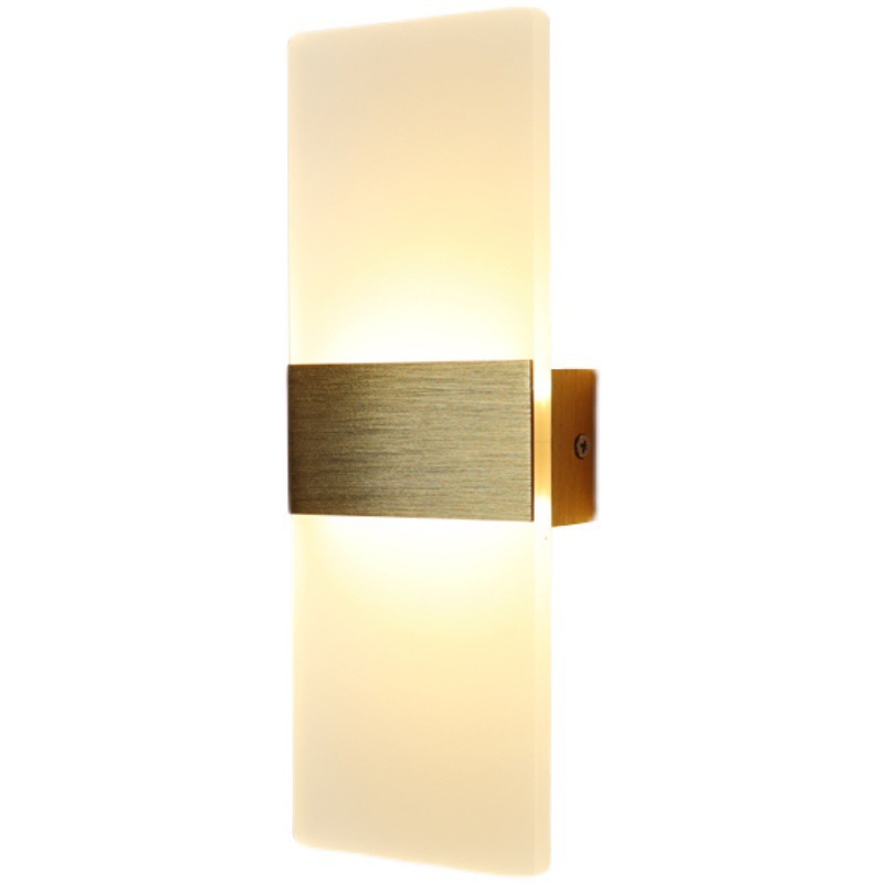 Lámpara de pared recargable Lámpara de noche de dormitorio Lámpara de pared de pasillo de escalera creativa de hotel Lámpara de pared led de sala de estar minimalista moderna