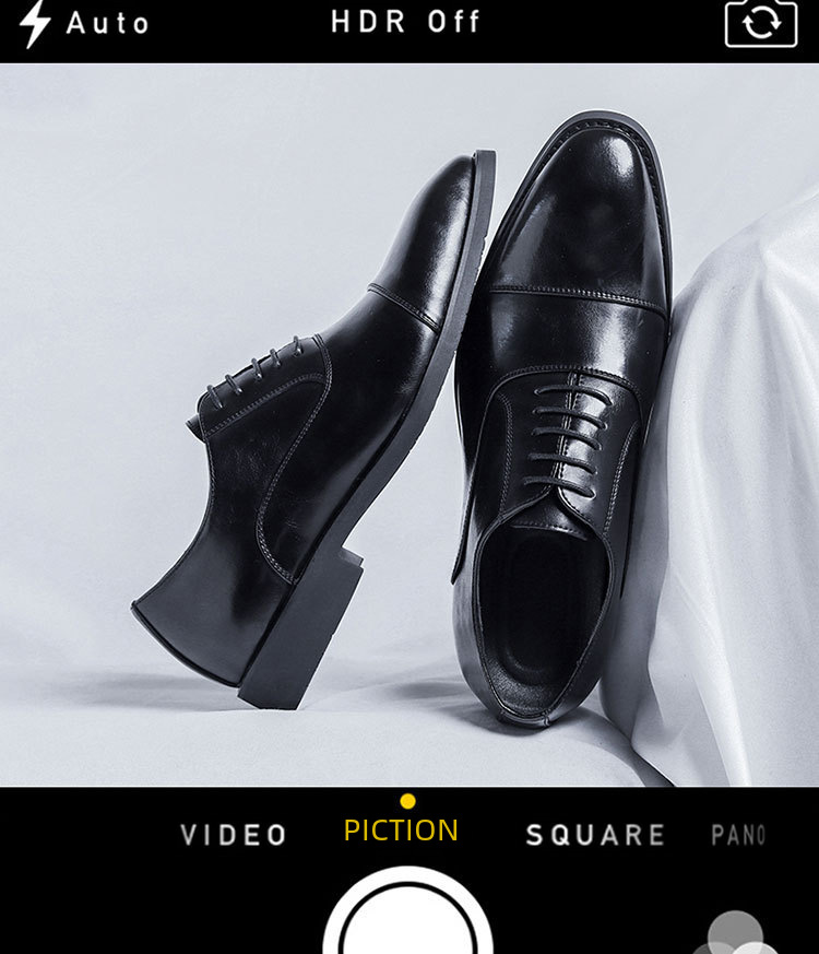 Scarpe da uomo in pelle a tre connettori, scarpe casual da lavoro, scarpe da uomo eleganti, scarpe da abito britanniche, scarpe da sposo da uomo, scarpe da sposa 8038-R_voghion.com