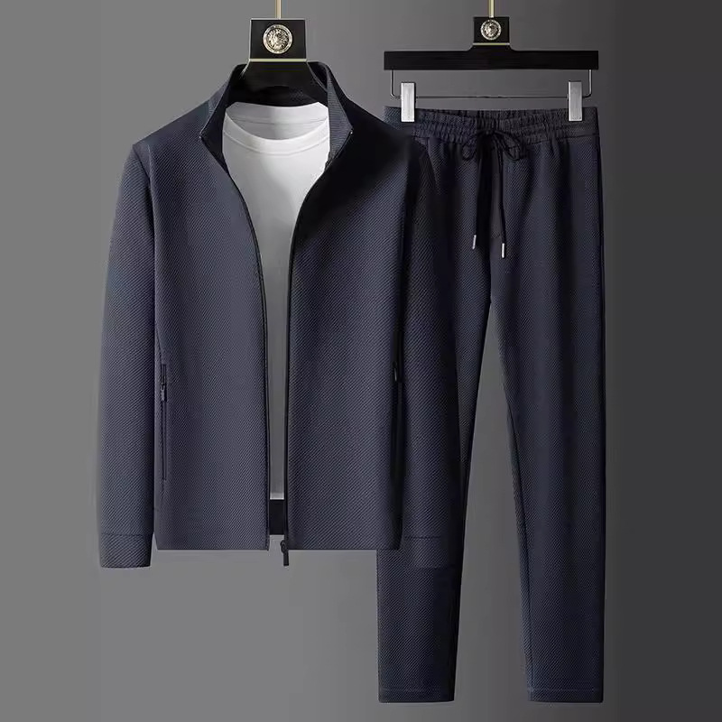 Autumn solid color sports suit