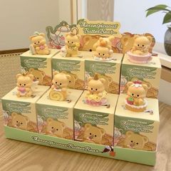 显眼包黄油小熊盲盒周边桌面摆件女孩生日礼物手办车载