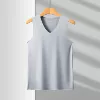 Men - Pure Gray - V-neck - No trace