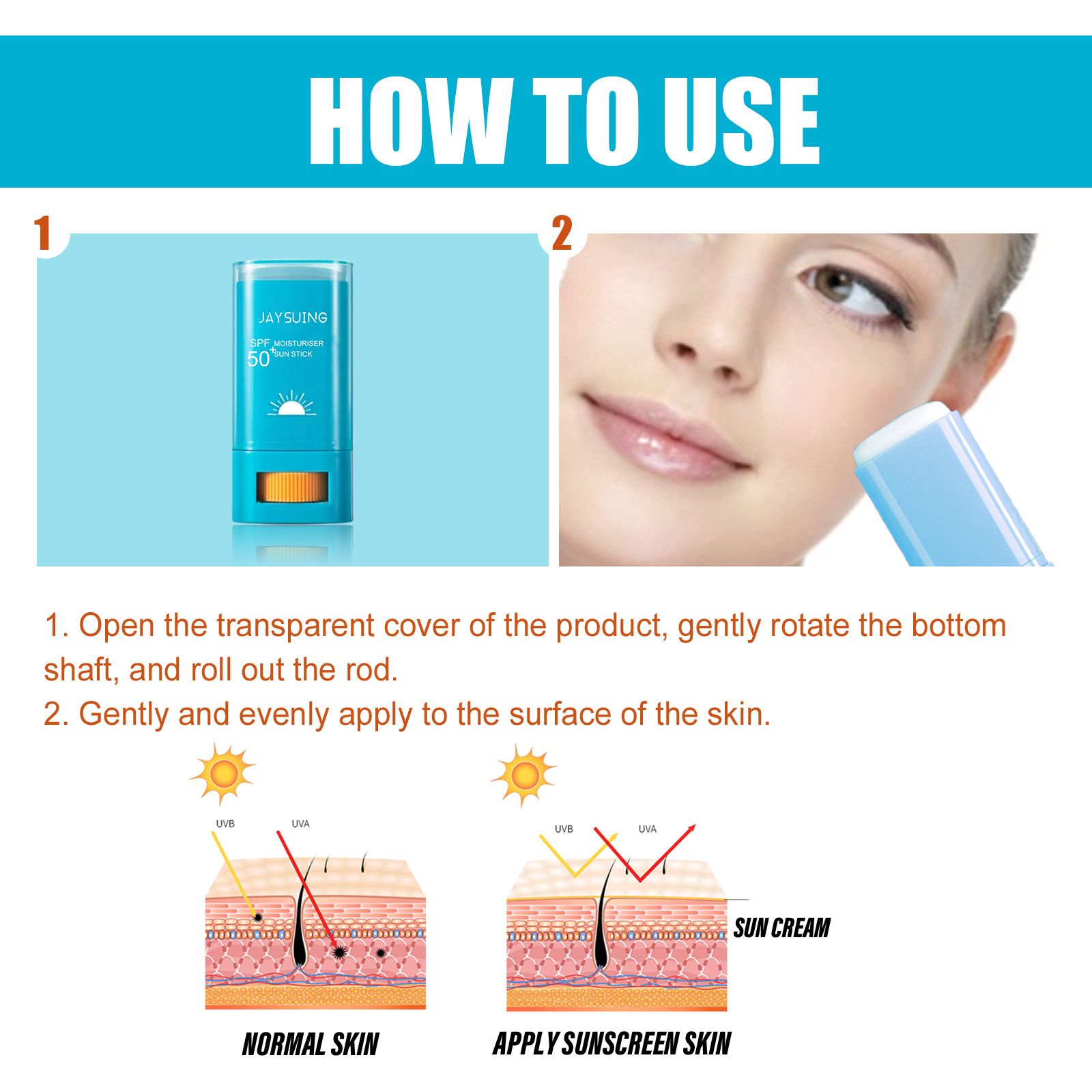 Body Whitening Sunscreen Cream