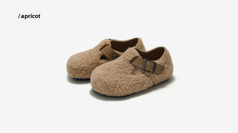 RUIZUSTOCK rudens un ziemas jauni bērnu korķa plīša apavi silti zēnu ikdienas apavi ar flīsa oderi meiteņu kokvilnas apavi_voghion.com