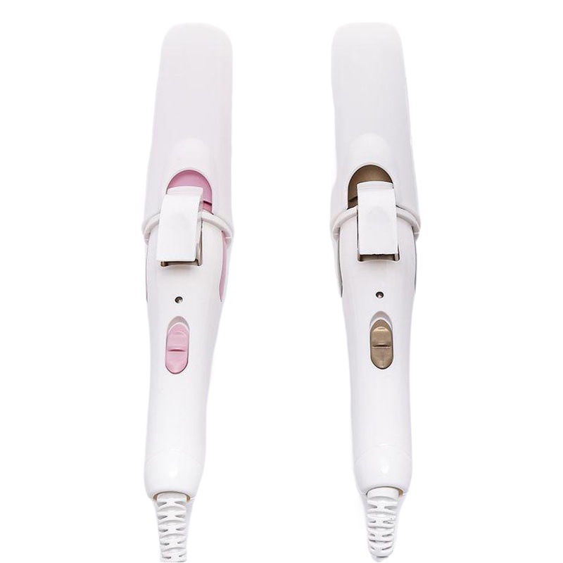 Pelo de cerámica permanente pelo curler pelo enderezador eléctrico férula recta rollo de doble uso gran rollo interior hebilla flebang pelo permanente palo recto clip