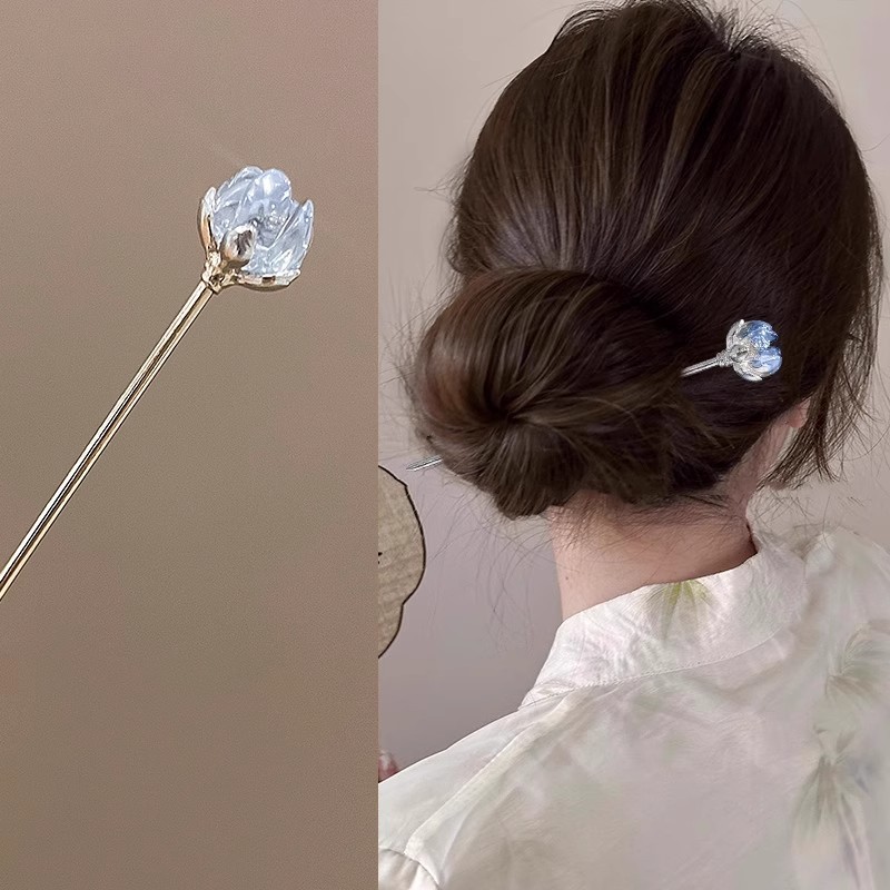Super Fairy Peony Tassel Hairpin New Chinese High-end Hairpin Women's Antique Hanfu Headwear Horse Skirt Accessories