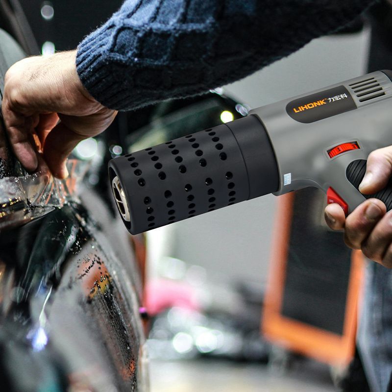 力宏科热风枪防烫汽车烤枪贴膜专用太阳膜热风机大功率车衣改色膜