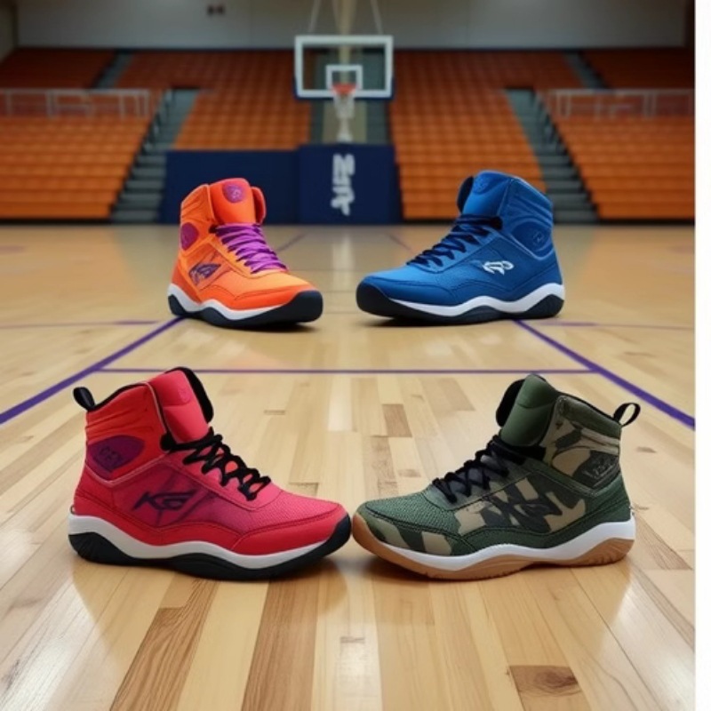 R Ks I E Ice and Snow Indoor Fitness Fighting Sanda Fighting Men's and Women's Wrestling Shoes Mid-Top Durable Weightlifting Squats