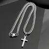 Necklace hip-hop style suitable for men and women, sweater stainless steel for beloved, European style