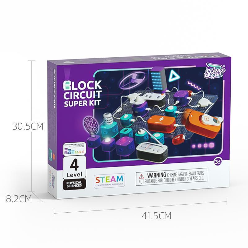 Science Canned Toys Remote Control Circuit Building Blocks Children's Educational Science Toys Programming Assembly Aerospace Model Science Canned Toys Remote Control Circuit Building Blocks Children's Educational Science Toys Programming Assembly Aerospace Model