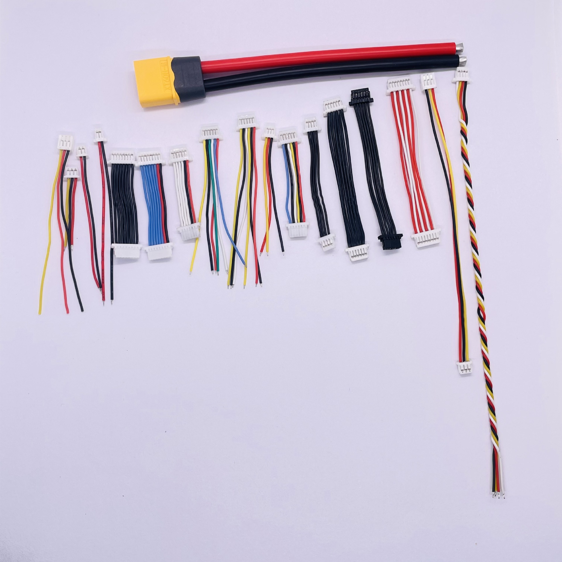 线束加工sh1.0  jst1.25 zh1.5  ph2.0  xh2.5 xhb代扣 vh3.96