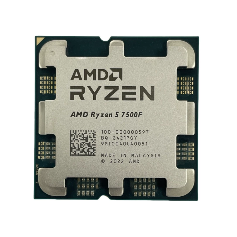 ЦП Ryzen AMD R5 7500F 7600X 6 ядер 12 потоков процессор