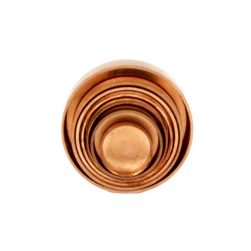 Accesorios de tubo de enfriamiento de tapa de tubo de cobre