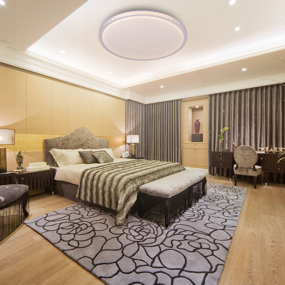 WIFI涂鴉Tuya圓形吸頂燈客廳臥室燈廚房家用吸頂燈簡約LED吸頂燈