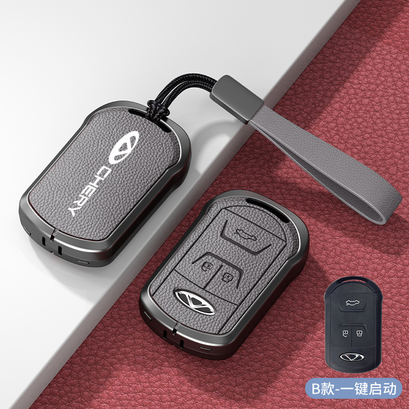 유형 B 회색 아연 합금 쉘 + 핸드 스트랩