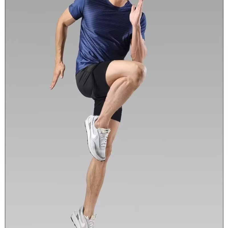 Clearance Sale Men's Sports Shorts Running Track and Field Quick-Dry Ice Silk Lining Training Fitness Basketball Three-Point Beach Shorts