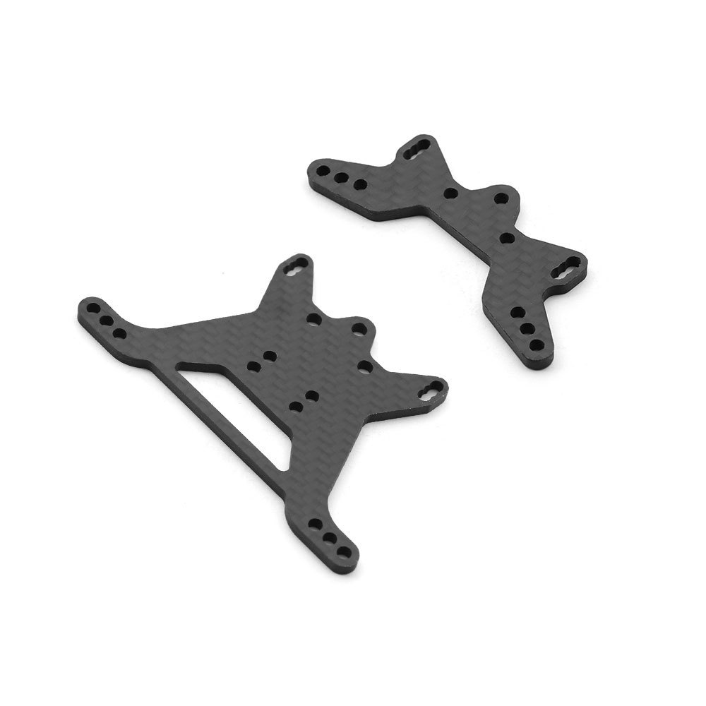 Tamiya TAMIYA 1/10 off-road vehicle TT-02B carbon fiber front/rear suspension plate upgrade kit LY95