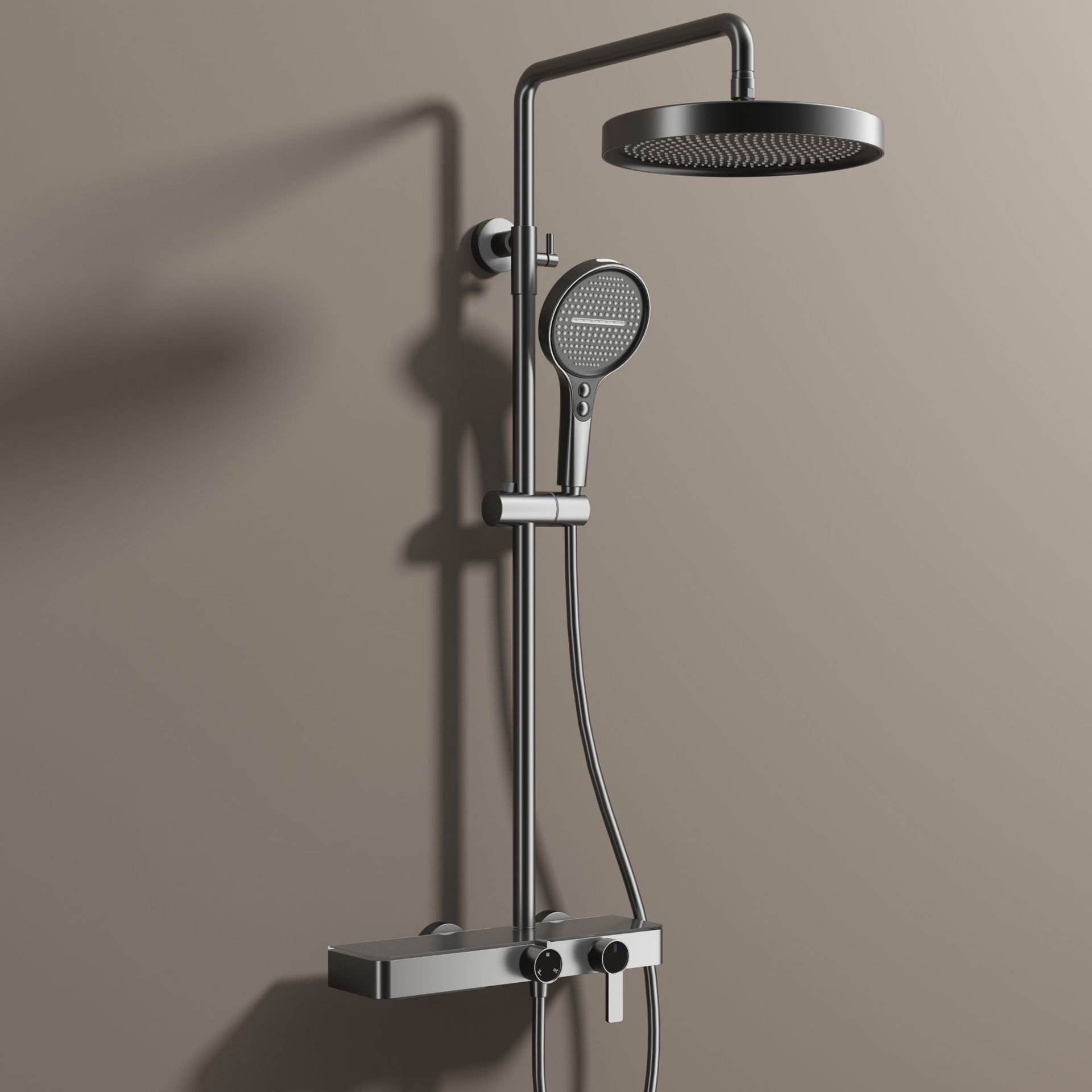 A01 pistola perilla gris tercera marcha