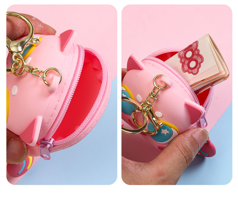 Plating Design Simple Style Style 1 Piece Simple Style Letter Cat Pvc Metal Plating Women's Keychain