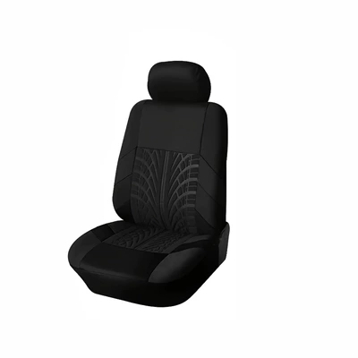 and Rear Seat Protectors, Universal seat cover - black-single-seat