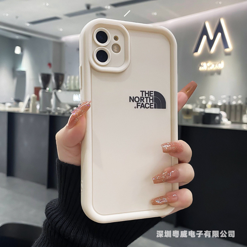 North Face English Style Suitable for Apple 17 Pro Max Phone Case 16 Plus Cross-Border 15 Trendy Brand 14 Sky Eye Ladder 13 Popular