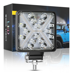 DXZ���������r��LED������4Ӣ��16LED��DRL��ʹ��X�ι�Ȧ���b��