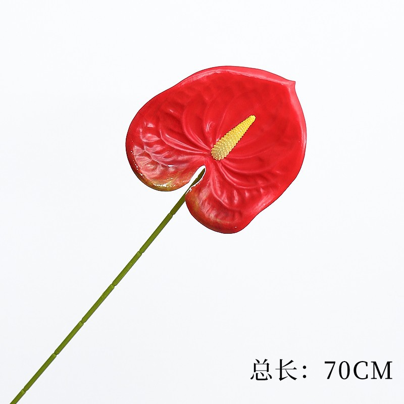 Siete colores cordier flores de Año Nuevo barril de bendición material de combinación impresión 3D mariposa orquídea de palma roja accesorios de flores de Año Nuevo material de arte floral