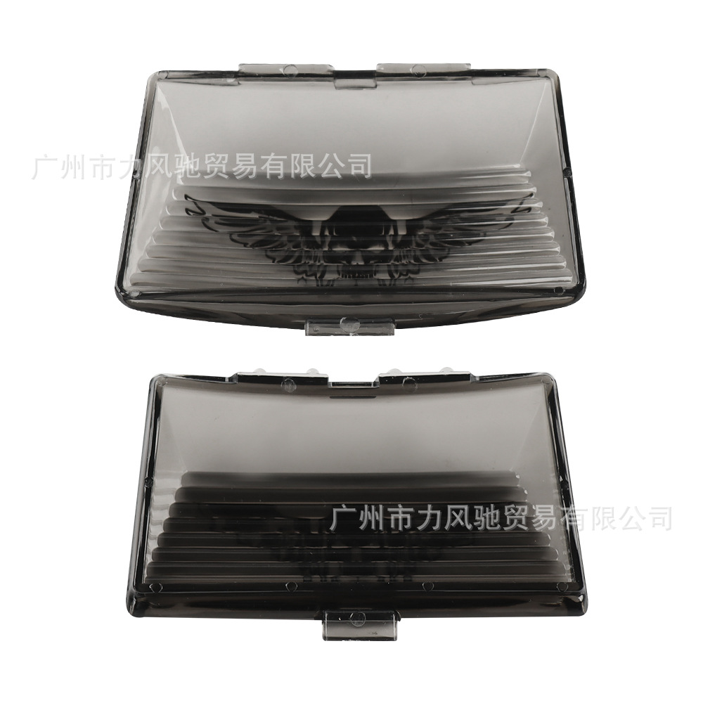 Cobertura de lente de punta para para motorcicleta delantera y trasera para Harley Travel Electra Glide delantera y trasera