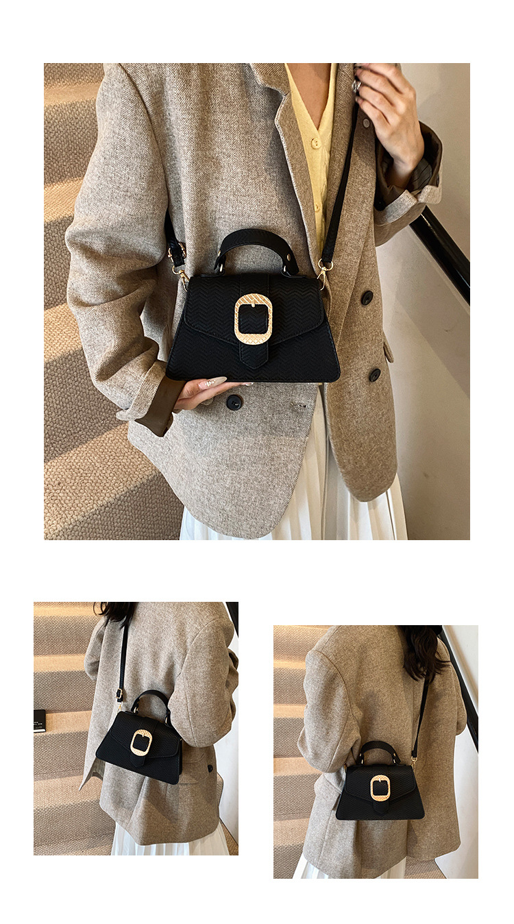 Cross-border wholesale niche design commuter crossbody bag for women 2024, fashionable and versatile women's single-shoulder armpit small square bag undefined
