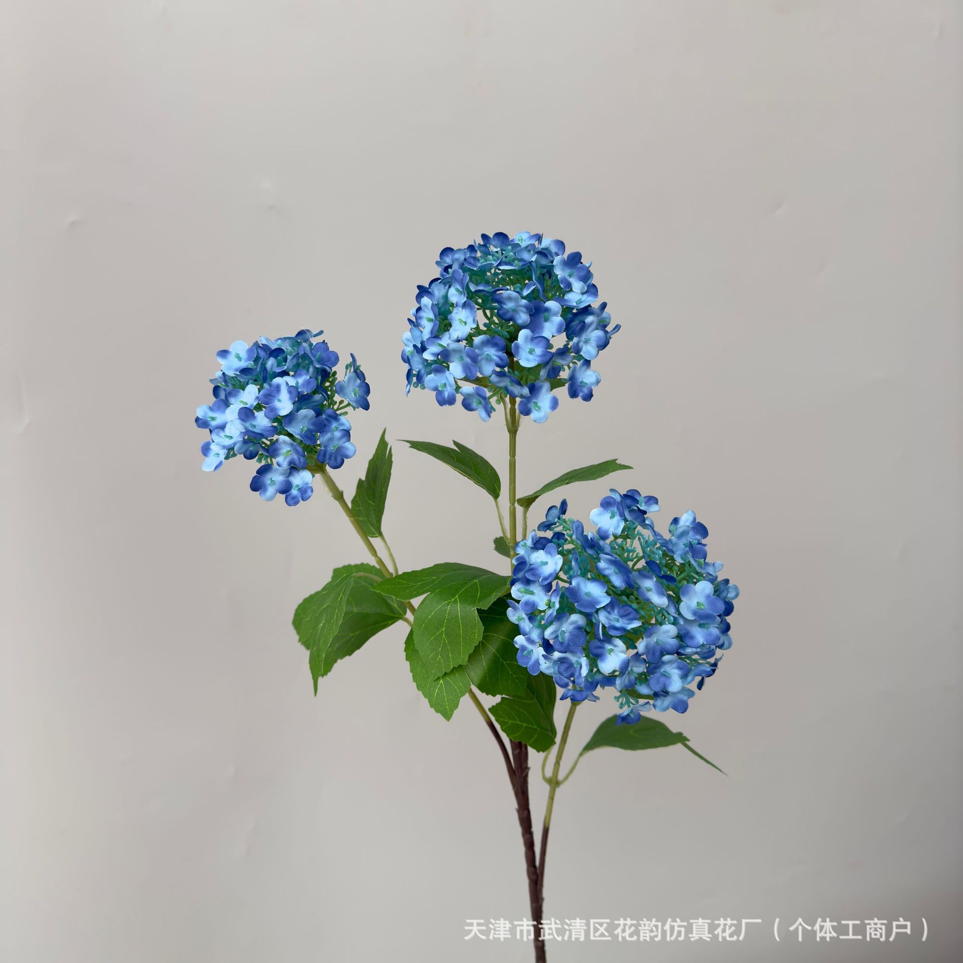 파란색