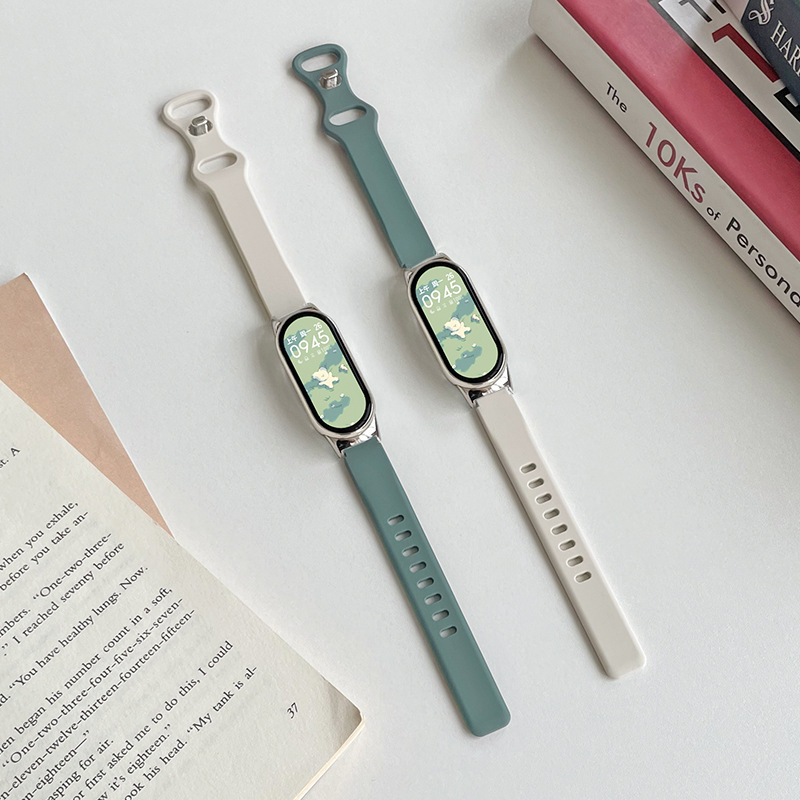 살구색 소나무 바늘 녹색 + 퀵 릴리스 버클