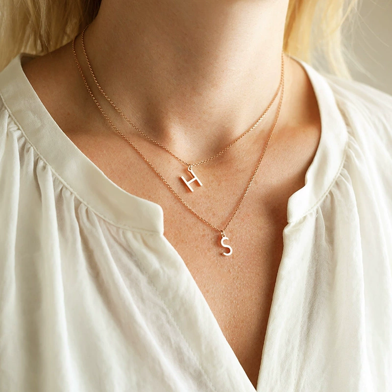 Европейские и американские трансграничные 26 английских инициалы из нержавеющей стали