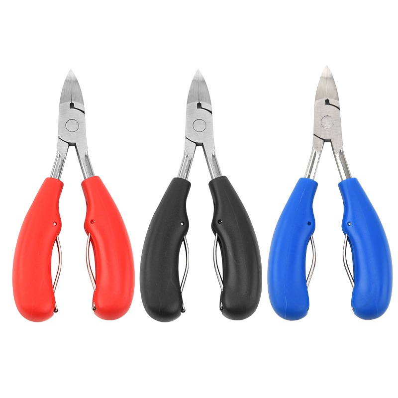 Nail art chick nose pliers stainless steel nail scissors dead skin scissors groove nail nose pliers manicure artifact nail groove pliers wholesale