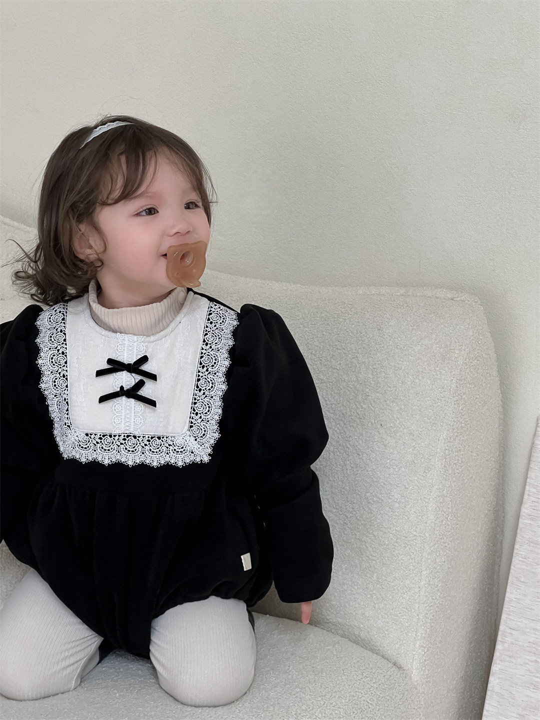 Ropa de invierno para niños, ropa de invierno para niñas, ropa de invierno para niños coreanos, ropa de invierno para bebés con camisa de veludo image 4