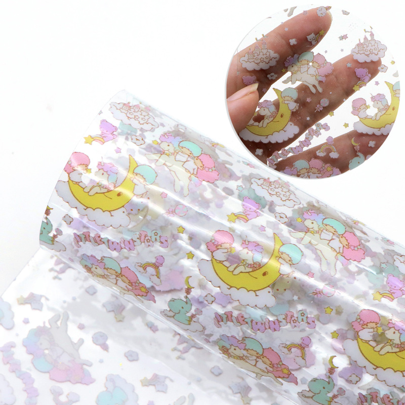 Cartoon Merlot Kulomi Transparent UV Printing Sliced Leather DIY Coin Purse Bag Material 1Yc49507 Cartoon Merlot Kulomi Transparent UV Printing Sliced Leather DIY Coin Purse Bag Material 1Yc49507