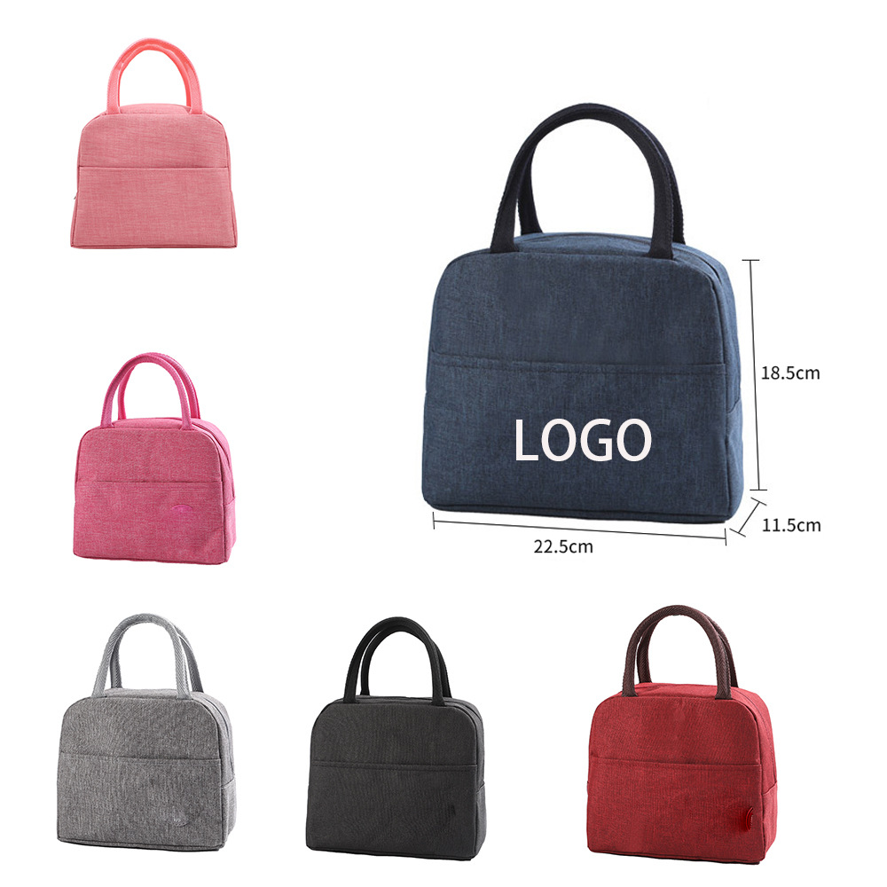 New Aluminum Foil Insulation Bag, Thickeneded Lunch Bag, Small Tote Bag, Ice Bag, Student Satchel Waterproof Lunch Insulation Lunch Box Bag