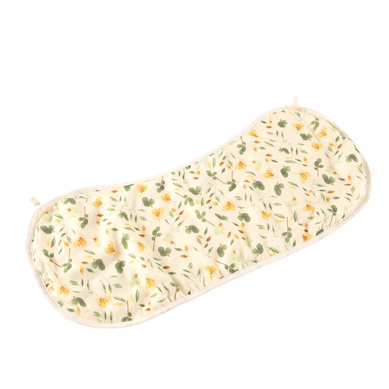Almohada de película de nube de bebé antibacteriana fresca de verano, un paño de hilo de algodón de bambú, toalla de hipo anti-escupir, almohada plana para bebé, toalla de saliva