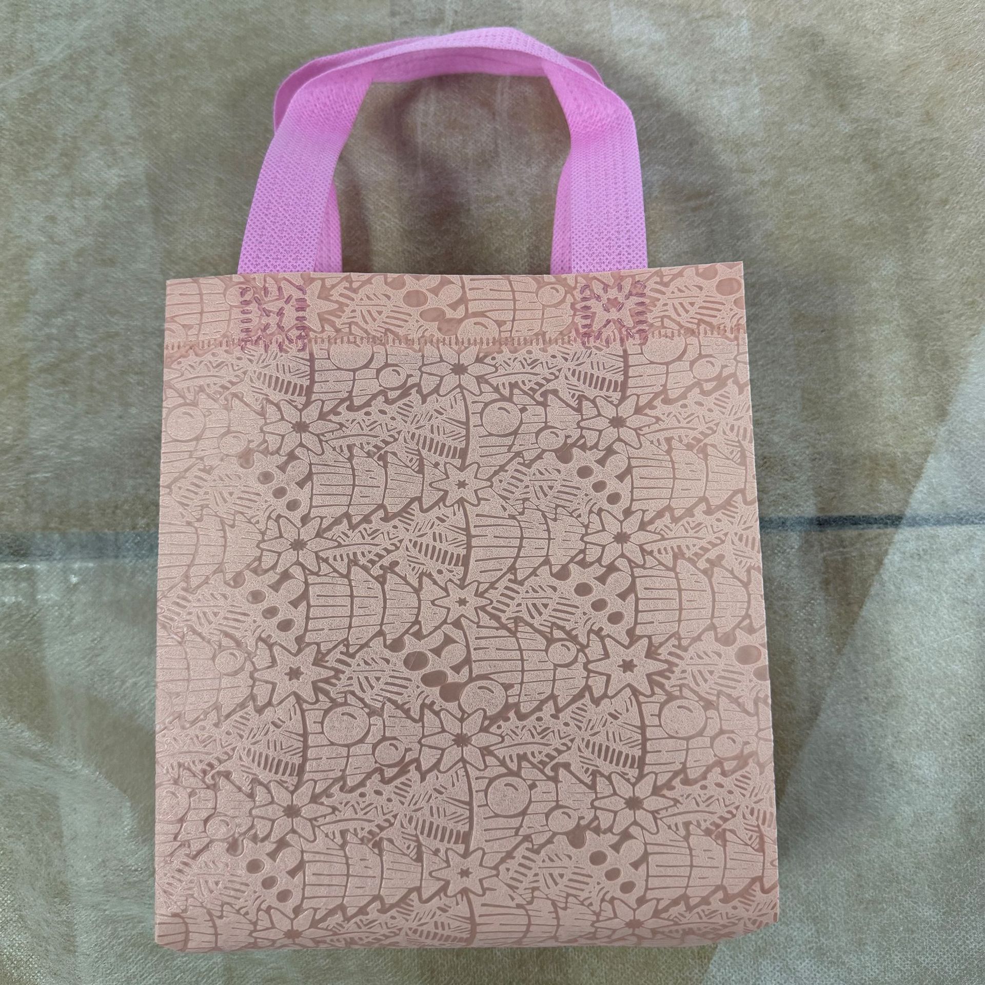 árbol de Navidad de champán; Tamaño personalizado; Tela estampada