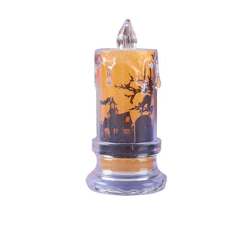 Electronic candle, layout, atmospheric decorations, props, halloween