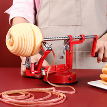 削苹果家用手摇苹果削皮机削皮器三合一自动水果切片刀家用削皮器