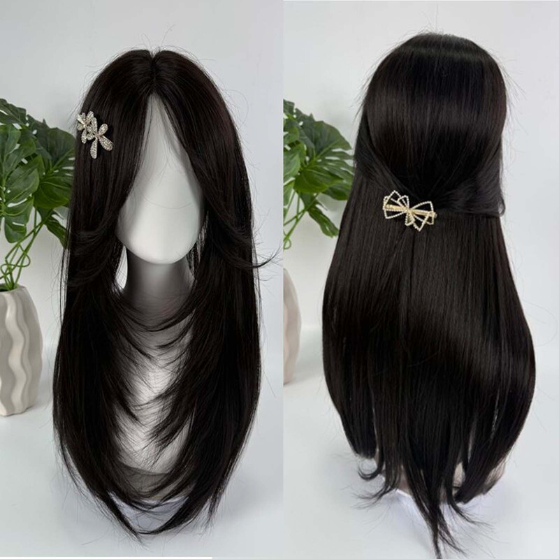 Hand-Woven Lace Hairpiece for Women, Micro-Curly, High-Layered, Invisible, Seamless, High Crown, Micro-Curly Hairstyle