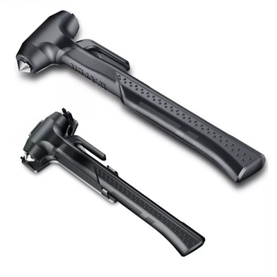 Car-mounted metal safety hammer car multi-function escape hammer car window glass breaker broken window with cutting knife