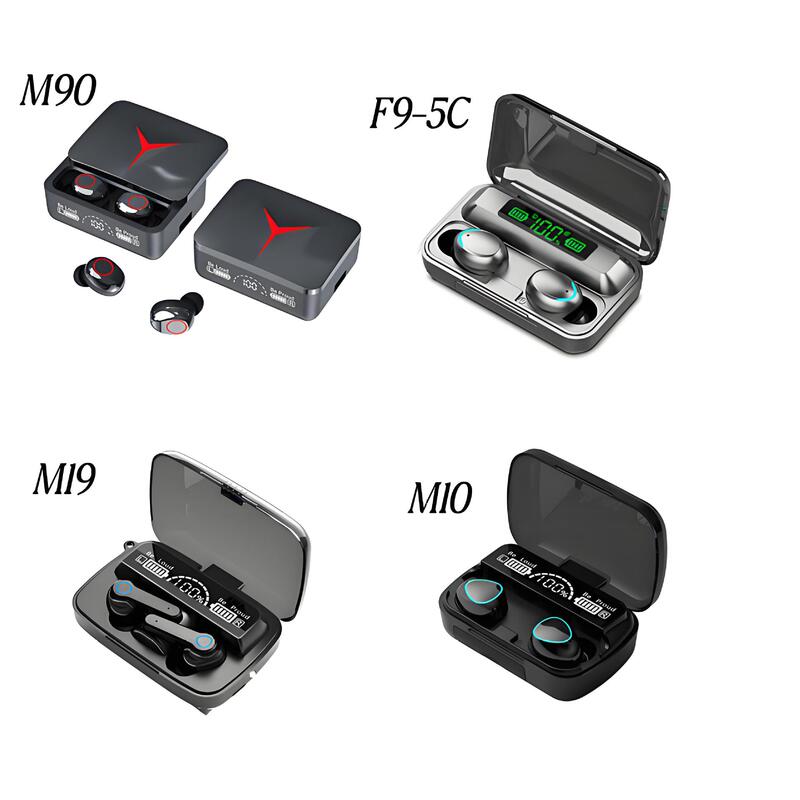 Cross-Border New Model F9-5C Bluetooth Earphones M10M19M90Tws In-Ear Wireless Earphones Bluetooth Source Factory Cross-Border New Model F9-5C Bluetooth Earphones M10M19M90Tws In-Ear Wireless Earphones Bluetooth Source Factory