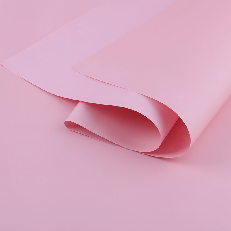 Papel de regalo de flores de papel kraft de color original de 80 g, papel de embalaje floral para floristería, papel kraft de color puro, 38 hojas/paquete