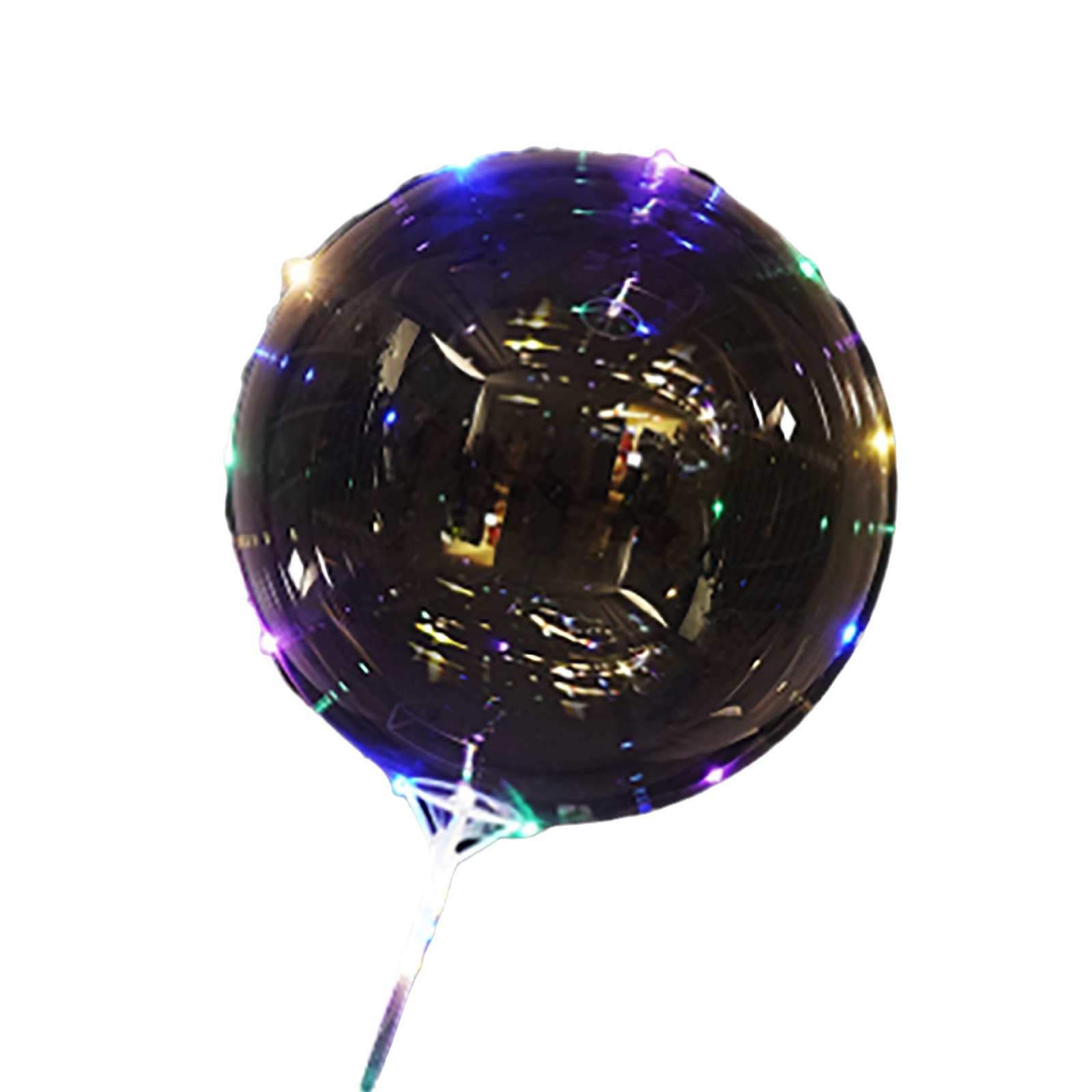 Balón de Bobo transfronterizo globo rojo brillará globo luces intermitentes para niños mercado nocturno fabricantes de puestos al por mayor