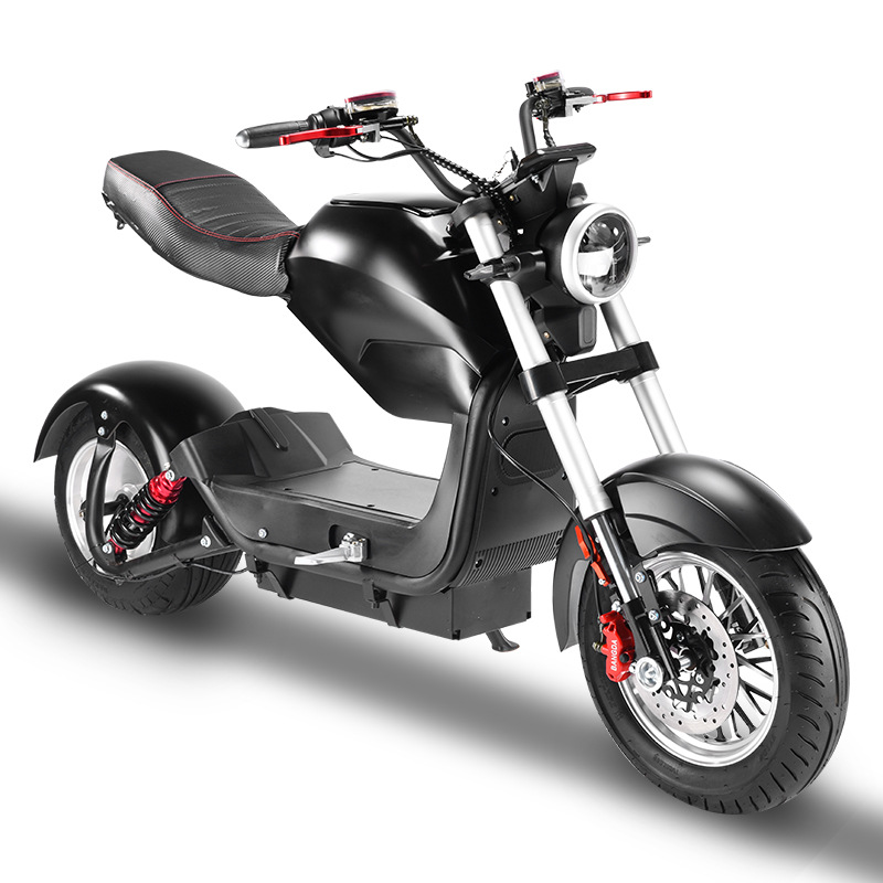 Eec Dot Adult Mobility Scooter Two-Wheel Motorcycle Hm-2 Cross-Border Overseas Warehouse Direct Delivery Scooter Battery Car